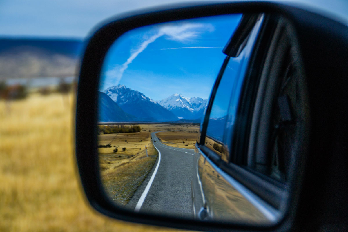 Car wind mirror