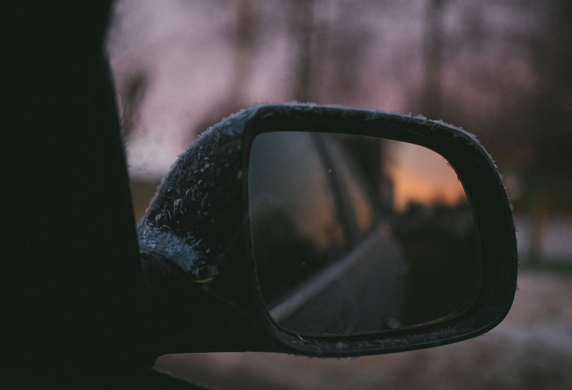Frost mirror