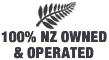 100% NZ Owned and Operated